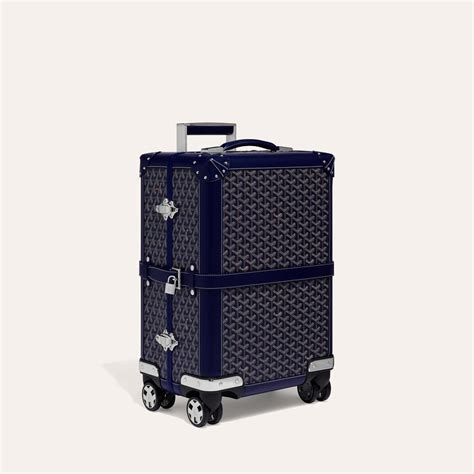 goyard bourget trolley suitcase price|maison Goyard trolley case.